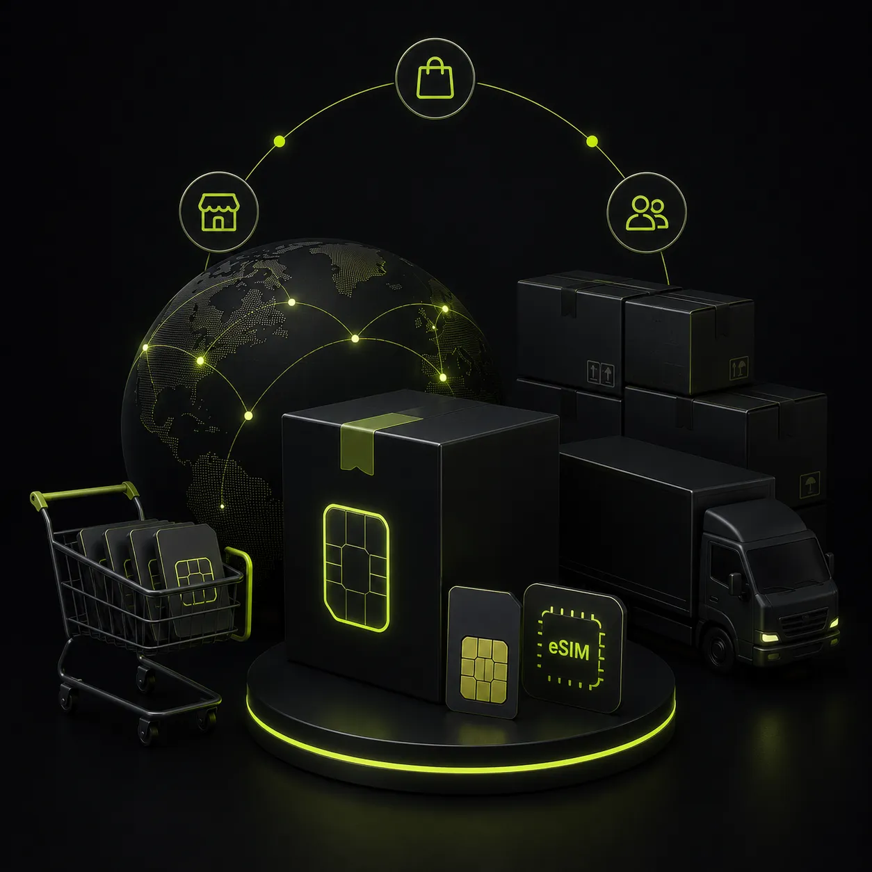 SIM & eSIM Distributors